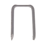 Metallics PST4M Special Purpose Cable Staple, 9/16 in W Crown, 1-1/4 in L Leg, 14/12/10 AWG Cable, Steel