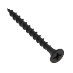 Metallics JDWC1C Self-Piercing Drywall Screw, #6, 1 in OAL, Bugle Head, Phosphate Coated, Sharp Point, Phillips® Drive