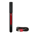 Milwaukee® 2010R Cordless Rechargeable Penlight With Laser, LED Bulb, Aluminum Housing, 250 Lumens