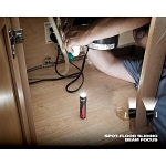 Milwaukee® 2107 Cordless Focusing Flashlight, LED Bulb, Aluminum Housing, 325 Lumens