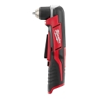 Milwaukee® 2415-20 Cordless Right Angle Drill/Driver, 3/8 in Keyless/Single Sleeve Chuck, 12 VDC, 100 in-lb Torque, 0 to 800 rpm No-Load, 11 in OAL, Li-Ion Battery