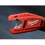 Milwaukee® 2471-21 Cordless Copper Tubing Cutter Kit, 1/2 to 1-1/8 in OD Cutting, 12 VDC, Li-Ion Battery