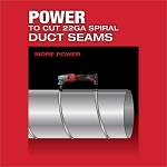 Milwaukee® 2476-20 M12 FUEL Variable Nibbler, Li-Ion Battery