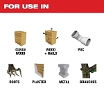 Milwaukee® M12™ FUEL™ 2520-20 Cordless Reciprocating Saw, 5/8 in L Stroke, 3000 spm, Straight Stroke, 12 V DC, 11 in OAL