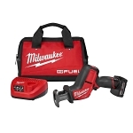Milwaukee® M12™ FUEL™ 2520-21XC Cordless Reciprocating Saw Kit, 5/8 in L Stroke, 3000 spm, Straight Stroke, 12 V DC, 13-1/4 in OAL
