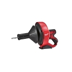 Milwaukee® 2571-20 Cordless Drain Snake, 1-1/4 to 2-1/2 in Drain Line, 25 ft Max Run, 12 VDC, Metal Housing