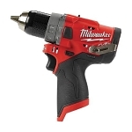 Milwaukee® M12™ FUEL™ 2598-22 Cordless Combination Kit, Tools: Hammer Drill/Driver, Impact Driver, 12 V AC, 2/4 Ah Lithium-Ion, Pistol Grip Handle