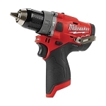 Milwaukee® M12™ FUEL™ 2598-22 Cordless Combination Kit, Tools: Hammer Drill/Driver, Impact Driver, 12 V AC, 2/4 Ah Lithium-Ion, Pistol Grip Handle
