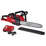 Milwaukee® M18™ FUEL™ 2727-21HD Cordless Chain Saw Kit, 0.043 in Bar/Chain, 16 in L Bar/Chain, 18 V, 15 Ah Li-Ion Battery