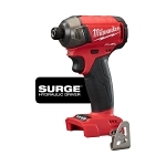 Milwaukee® M18™ FUEL™ 2760-20 Cordless Impact Driver, 1/4 in Hex/Straight Drive, 4000 bpm, 450 in-lb Torque, 18 V DC, 5 in OAL
