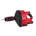 Milwaukee® M18 FUEL™ 2772A-21 Kit Cordless Drain Gun Kit, 1-1/4 to 3 in Drain Line, 50 ft Max Run, 18 VDC, Plastic Housing