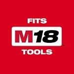 Milwaukee® M18™ REDLITHIUM™ 48-11-1828 High Capacity Rechargeable Cordless Battery Pack, 3 Ah Li-Ion Battery, 18 V DC Charge, For Use With M18™ Cordless Power Tool