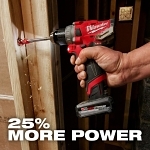 Milwaukee® 48-11-2450 M12 Battery, 5 Ah Battery Li-Ion Battery, 12 V Charge, For Use With Milwaukee 12V Cordless Tools