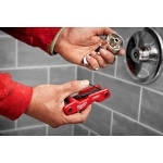 Milwaukee® 48-22-2183 Folding Hex Key Set, 17 Pieces, 5/16, 3/32, 7/64, 1/8, 9/64, 5/32, 3/16, 7/32, 1/4 in SAE, 1.5, 2, 2.5, 3, 4, 5, 6, 8 mm Metric Hex, Hex Drive, Ergonomic Grip Handle, Steel/Aluminum, Black Oxide