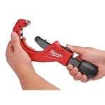 Milwaukee® 48-22-4253 Quick-Adjust Tubing Cutter, 1/4 to 2-5/8 in Nominal, Steel Cutting Edge