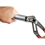 Milwaukee® 48-22-6208 Gen II 16-Position Quick-Adjust Hex Jaw Plier, 1-3/4 in Nominal, 1-1/4 in L x 1/4 in W Alloy Steel V-Shape Jaw, 8 in OAL