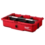 Milwaukee® PACKOUT™ 48-22-8045 Tool Tray, 25 lb Capacity, Plastic/Polymer, Black/Red
