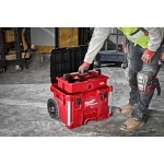 Milwaukee® PACKOUT™ 48-22-8045 Tool Tray, 25 lb Capacity, Plastic/Polymer, Black/Red