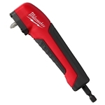 Milwaukee® SHOCKWAVE™ 48-32-2390 Right Angle Adapter, For Use With Impact/Drill Drivers and 1/4 in Hex Shank Accessories