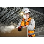 Milwaukee® 48-73-2021 High Performance Safety Glasses, Anti-Fog/Anti-Scratch/Impact-Resistant, Clear Lens, Full-Frame Frame, Black, Plastic Frame, Polycarbonate Lens, ANSI Z87.1+