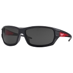 Milwaukee® 48-73-2026 High Performance Safety Glasses, Anti-Fog/Anti-Scratch/Impact-Resistant, Black Lens, Full-Frame Frame, Plastic Frame, Polycarbonate Lens, ANSI Z87.1+