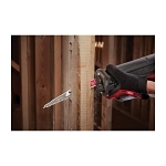 Milwaukee® SAWZALL® AX™ 48-00-5226 Tapered Back Reciprocating Saw Blade, 9 in L, 5 TPI, Carbide Body, Universal/Toothed Edge Tang