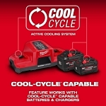 Milwaukee® 48-11-1813 Battery, 12 Ah Battery Li-Ion Battery, 18 V Charge, For Use With M18™ system