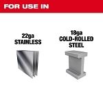 Milwaukee® 48-22-4542 Snip, Left Cutting Snip, Forged Steel Blade