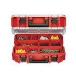 Milwaukee® 48-22-8030 Stackable Jobsite Organizer, 35 Pockets, Black/Red