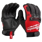Milwaukee® 48-73-8532 Wrecking Gloves, Work, Reinforced Style, Synthetic Leather Palm, Polyester, Adjustable Cuff