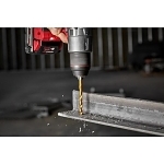 Milwaukee® 48-89-4670 SHOCKWAVE Impact Duty Drill Bit, 1/16 in Min Drill Bit, 3/8 in Max Drill Bit, 35, 15 deg Drill Point Angle, 15 Pieces, For Use With Drill Driver, Steel