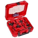 Milwaukee® SwitchBlade™ 49-22-5100 Stringer Bead Plumber's Selfeed Bit Kit, 5 Pieces, Hardened Steel