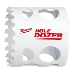 Milwaukee® HOLE DOZER™ Ice Hardened™ 49-56-0117 Hole Saw, 2 in Dia, 1-1/2 in D Cutting, Bi-Metal/8% Cobalt Cutting Edge