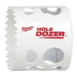 Milwaukee® HOLE DOZER™ Ice Hardened™ 49-56-0127 Hole Saw, 2-1/8 in Dia, 1-5/8 in D Cutting, Bi-Metal/8% Cobalt Cutting Edge