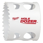 Milwaukee® HOLE DOZER™ Ice Hardened™ 49-56-0132 Hole Saw, 2-1/4 in Dia, 1-1/2 in D Cutting, Bi-Metal/8% Cobalt Cutting Edge
