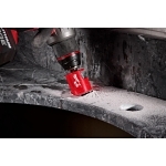 Milwaukee® Diamond Plus™ 49-56-0515 1-Piece Continuous Grit Edge Diamond Hole Saw, 3/4 in Dia, 5/8 in D Cutting, Diamond Cutting Edge