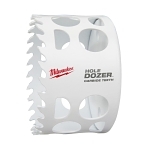 Milwaukee® HOLE DOZER™ 49-56-0731 Hole Saw, 2-3/4 in Dia, 1.62 in D Cutting, Carbide Cutting Edge