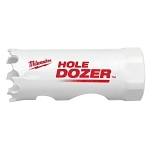 Milwaukee® HOLE DOZER™ 49-56-9607 Hole Saw, 7/8 in Dia, 1-5/8 in D Cutting, Bi-Metal/8% Cobalt Cutting Edge