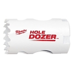 Milwaukee® HOLE DOZER™ Ice Hardened™ 49-56-0062 Hole Saw, 1-1/4 in Dia, 1-1/2 in D Cutting, Bi-Metal/8% Cobalt Cutting Edge