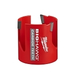 Milwaukee® BIG HAWG™ 49-56-9225 Hole Saw, 2-3/4 in Dia, 2-7/16 in D Cutting, Carbide Cutting Edge, 5/8-18 Arbor