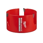 Milwaukee® BIG HAWG™ 49-56-9265 Hole Saw, 4-5/8 in Dia, 2-7/16 in D Cutting, Carbide Cutting Edge, 5/8-18 Arbor