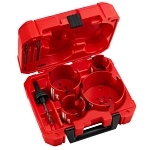 Milwaukee® BIG HAWG™ 49-56-9285 Hole Saw Kit, 8 Pieces, Carbide