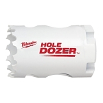 Milwaukee® HOLE DOZER™ Ice Hardened™ 49-56-0072 Hole Saw, 1-3/8 in Dia, 1-5/8 in D Cutting, Bi-Metal/8% Cobalt Cutting Edge