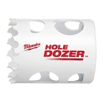 Milwaukee® HOLE DOZER™ Ice Hardened™ 49-56-0082 Hole Saw, 1-1/2 in Dia, 1-5/8 in D Cutting, Bi-Metal/8% Cobalt Cutting Edge