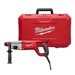 Milwaukee® 5262-21 Reversing Spline Drive Corded Rotary Hammer Kit, 7/8 in SDS Max® Chuck, 5625 bpm, 1500 rpm No-Load, 2-1/2 in Max Core Bit Compatibility, 1 in Max Solid Bit Capacity, 17 in OAL