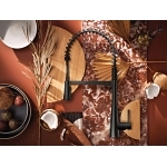 Moen® 5925BL Sleek™ Pre-Rinse Spring Kitchen Faucet, 1.5 gpm Flow Rate, Matte Black, 1 Handles, 1 or 3 Faucet Holes, Function: Traditional, Import