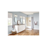 Moen® 6172BN Glyde™ Bathroom Faucet, Brushed Nickel, 2 Handles, Metal Pop-Up Drain, 1.2 gpm Flow Rate