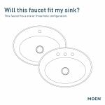 Moen® 6145 Bathroom Faucet, Gibson™, 1.2 gpm Flow Rate, 3-1/2 in H Spout, 1 Handles, Pop-Up Drain, 1 Faucet Holes, Polished Chrome, Function: Traditional