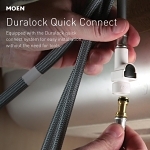 Moen® 7864ORB Sleek™ Kitchen Faucet, 1.5 gpm Flow Rate, Oil Rubbed Bronze, 1 Handle, Domestic