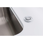 Moen® AS-4201-CH AS-4201 Disposal Air Switch Button, For Use With Model ARC-4200 Disposal Air Switch Controller, 1-13/16 in Dia, Domestic